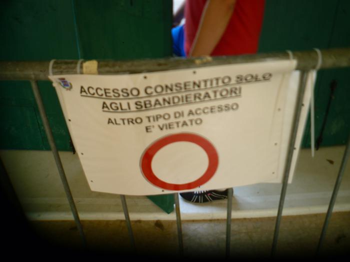 Accesso Sbandieratori